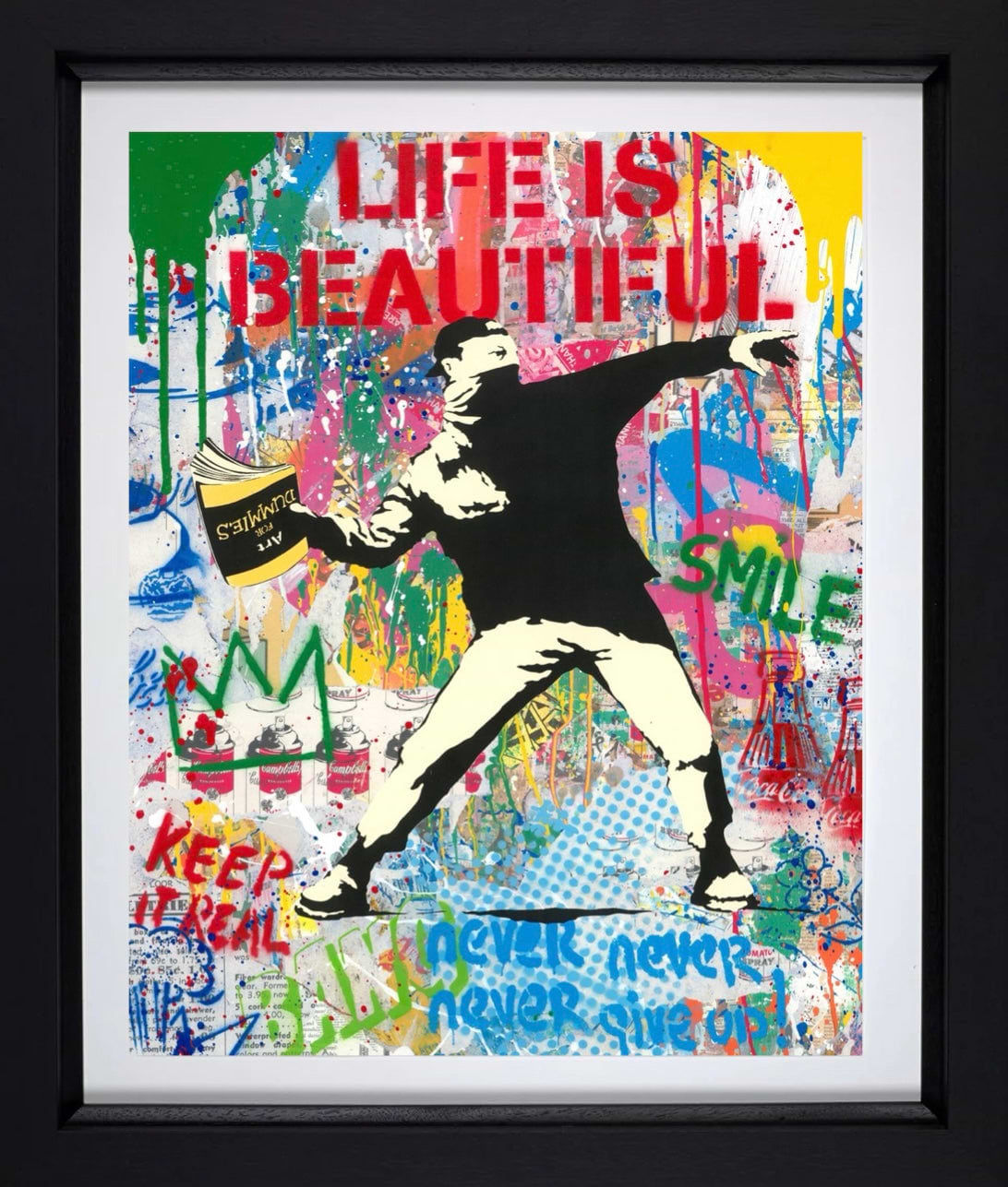 Banksy Thrower | Mr. Brainwash - Clarendon Fine Art