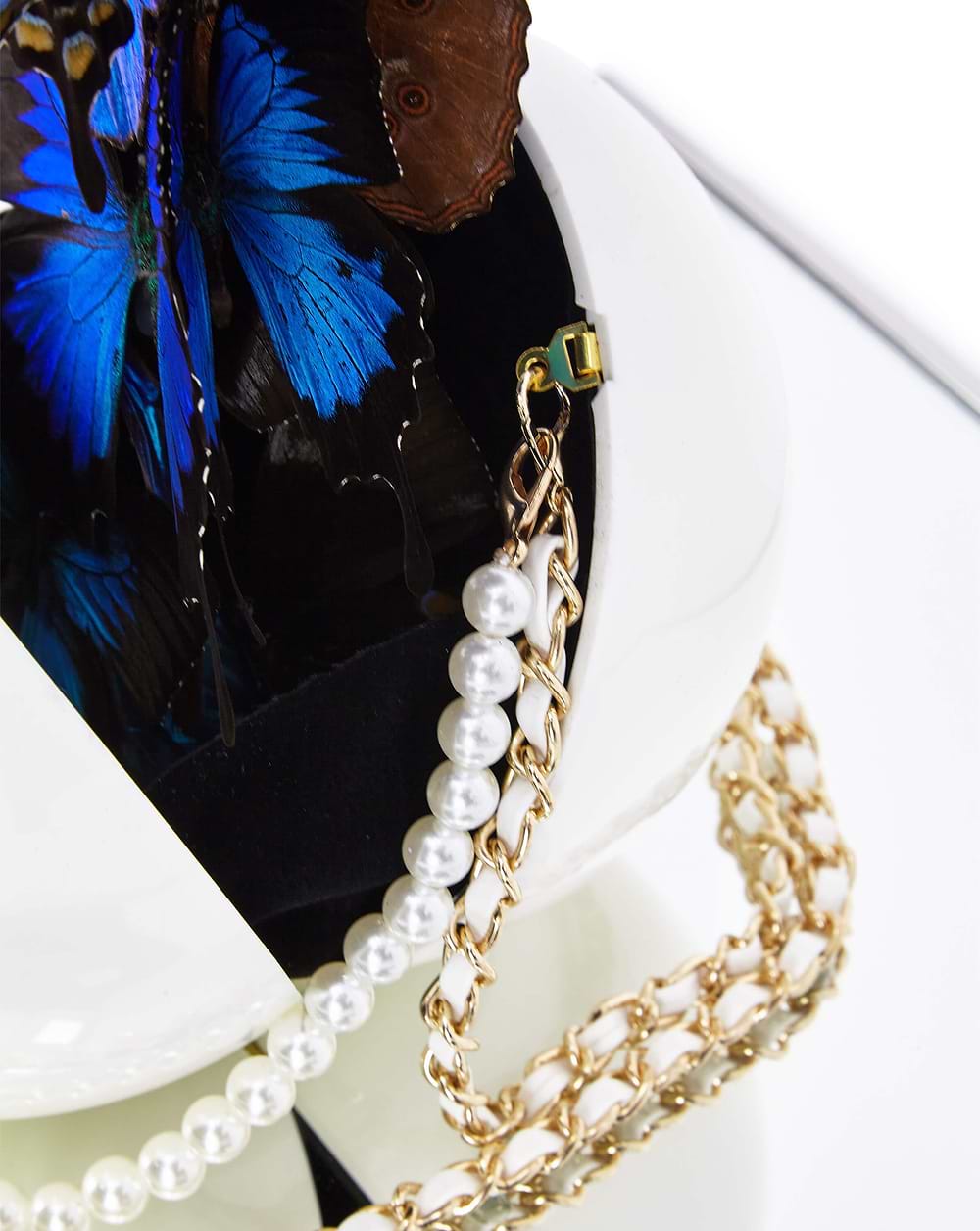 Chanel White Pearl