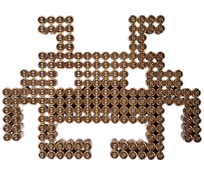 Large Invader (Gold)