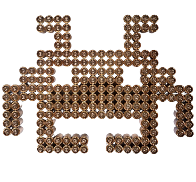 Large Invader (Gold)