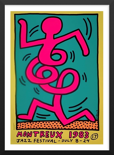 Poster For Montreux Jazz Festival 1983 (Pink)