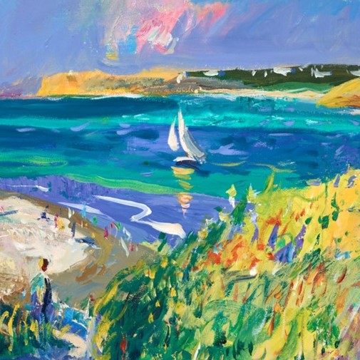 Relaxing At The Beach (Padstow Bay)