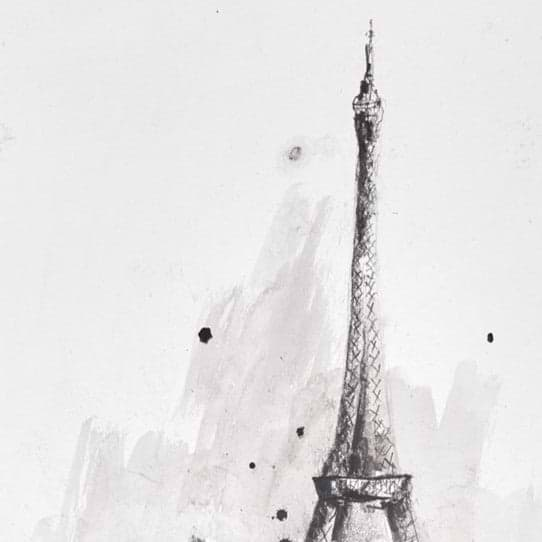 Eiffel Tower , Paris (Sketch)