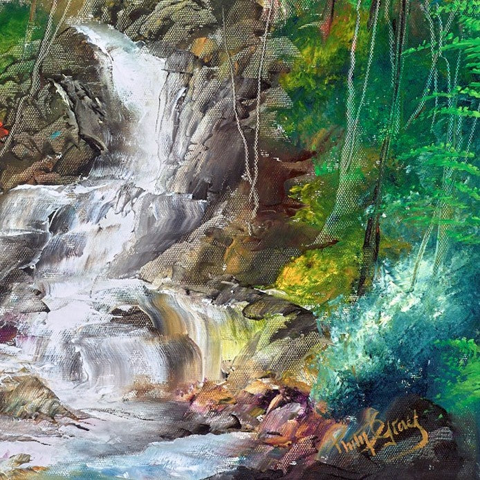 Forest Waterfall II