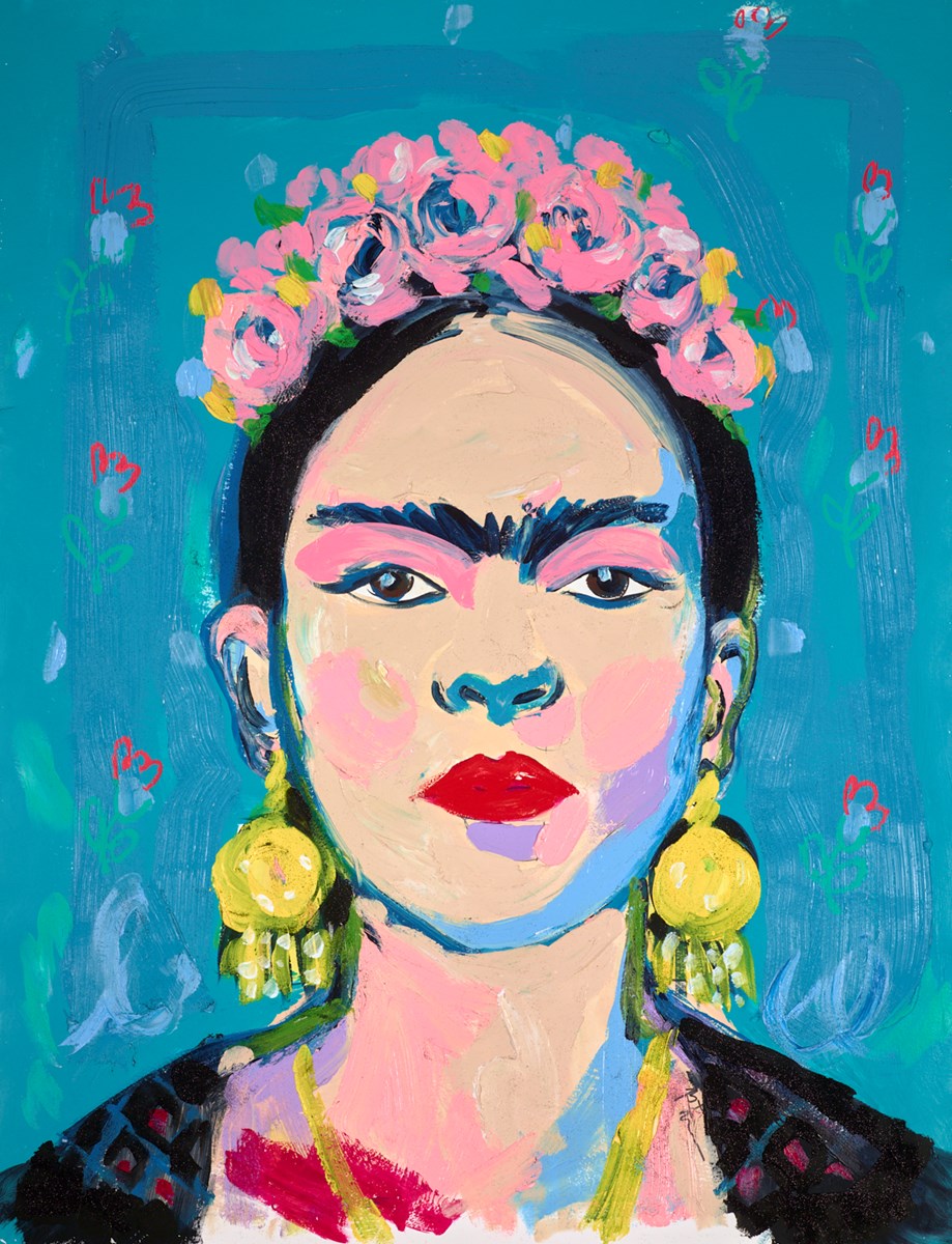 Icons - Frida Kahlo | Bradley Theodore - Clarendon Fine Art