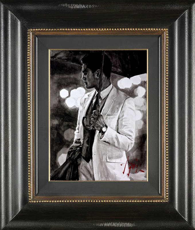 Man With Umbrella