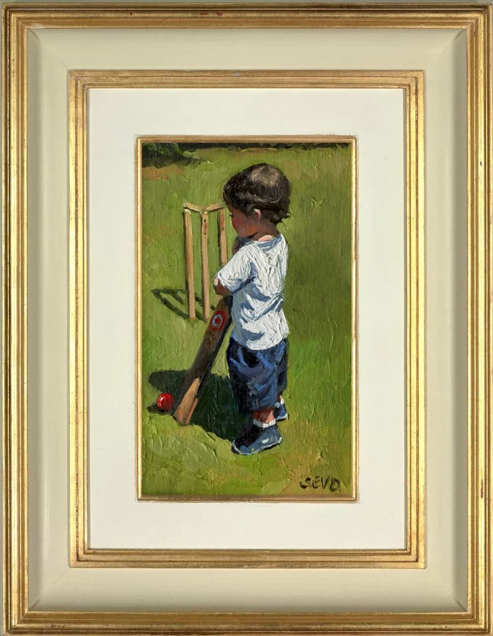 The Little Cricketer