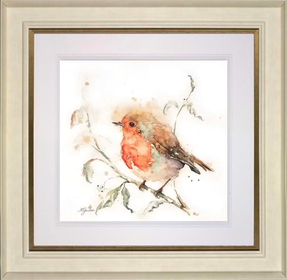 Robin On A Twig