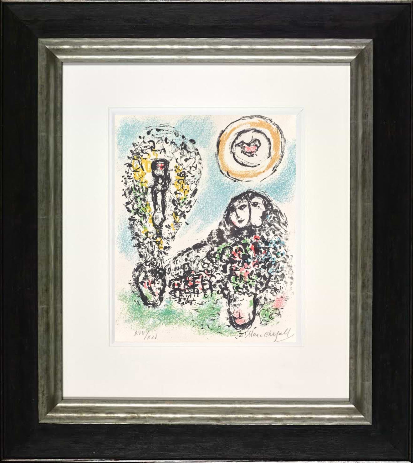 La Mise En Mot (Mourlot 584A) | Marc Chagall – Clarendon Fine Art