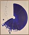 Large Brushstroke (Blue)