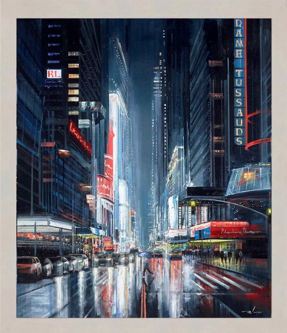 Lighting The Times Square | Ziv Cooper - Clarendon Fine Art