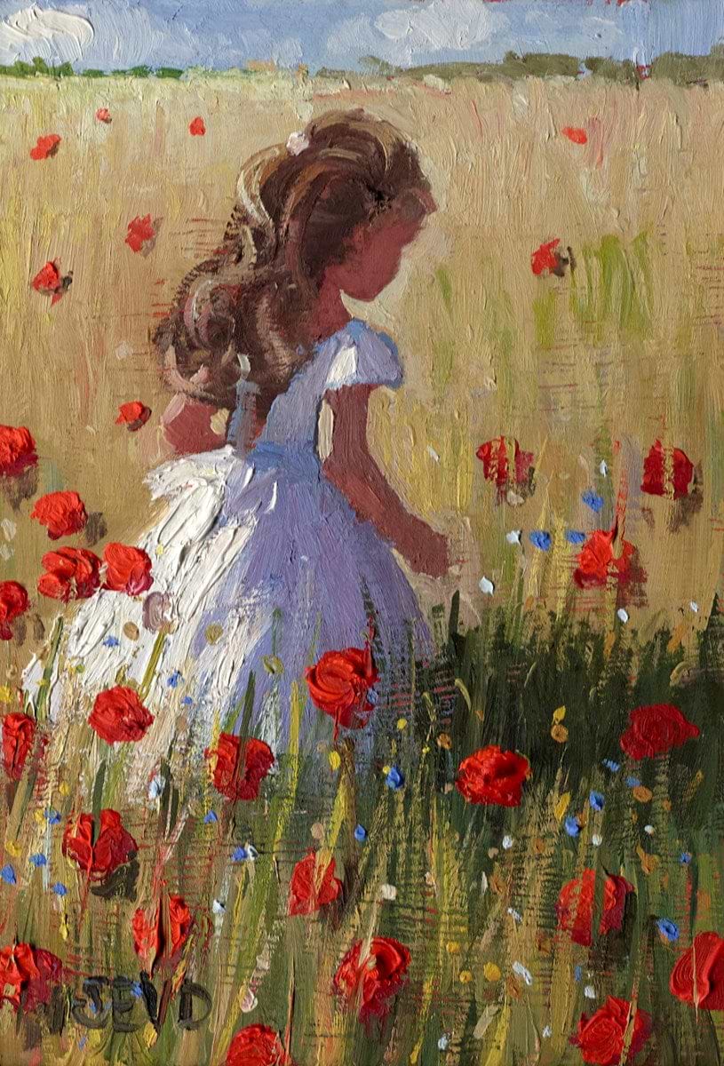 Playing In The Meadow