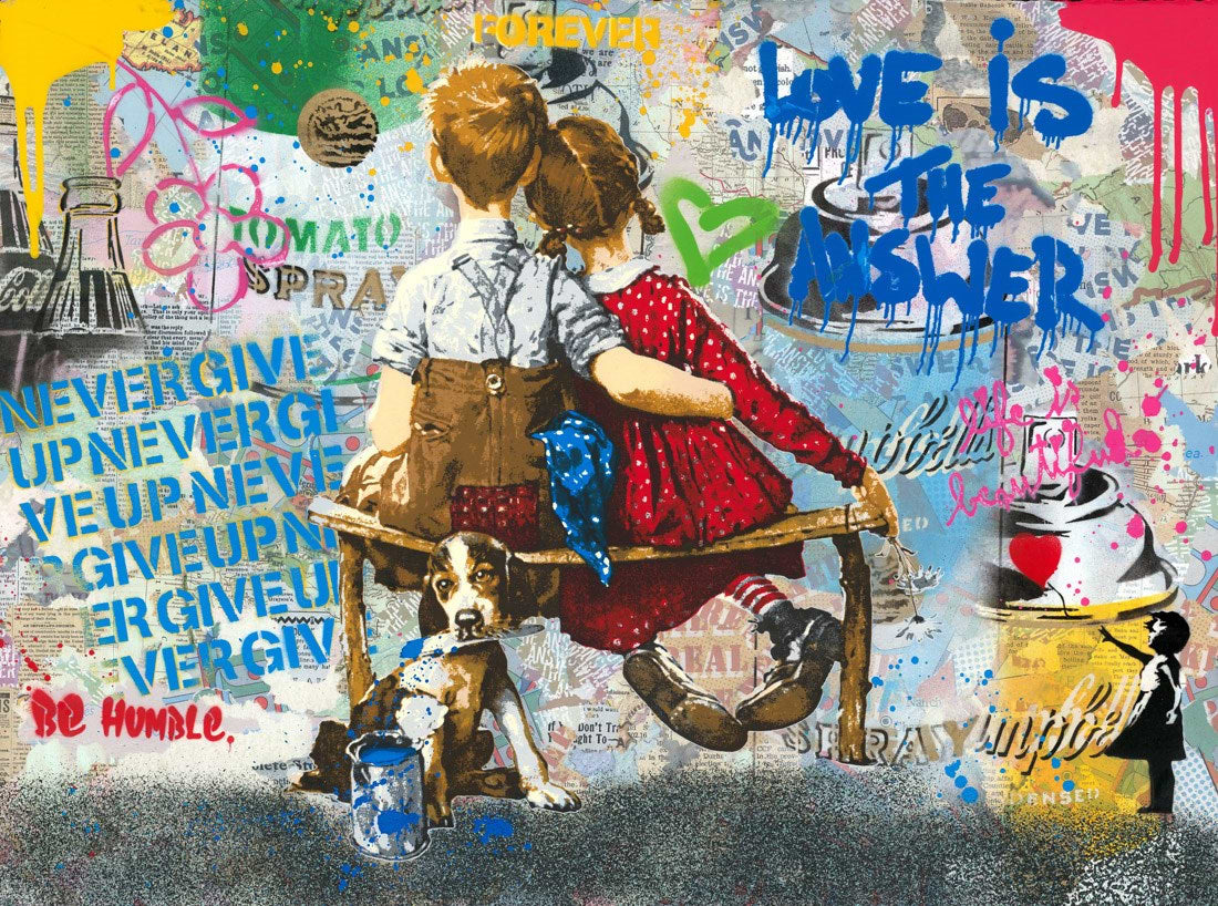 Work Well Together | Mr. Brainwash - Clarendon Fine Art