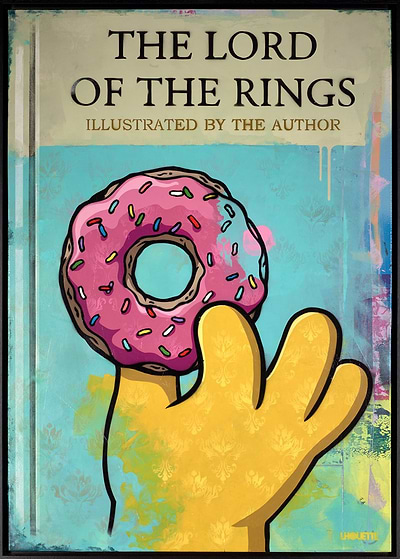 Lord of The Rings (Large Book Cover)
