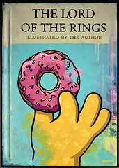 Lord of The Rings (Large Book Cover)