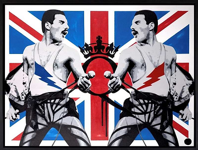 Freddie Mercury (Framed)