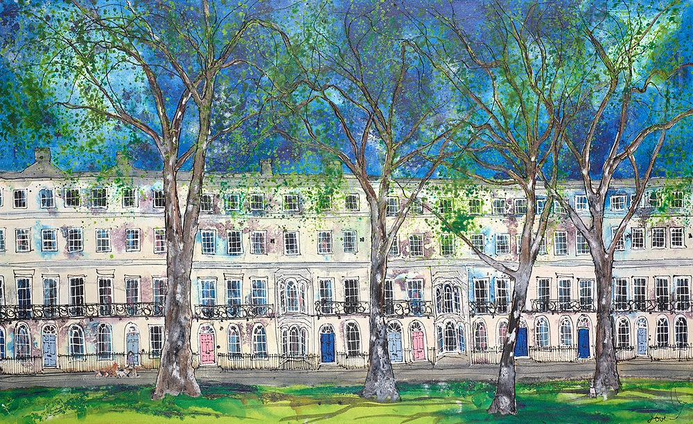 Fitzroy Square - Dog Walker