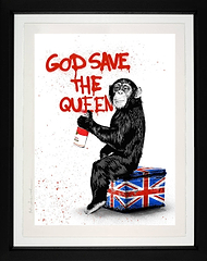God Save the Queen (Framed)