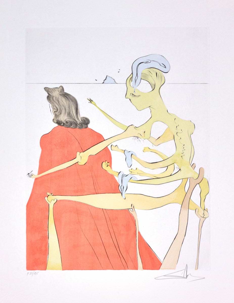 The Divine Back Of Gala, From After 50 Years Of Surrealism