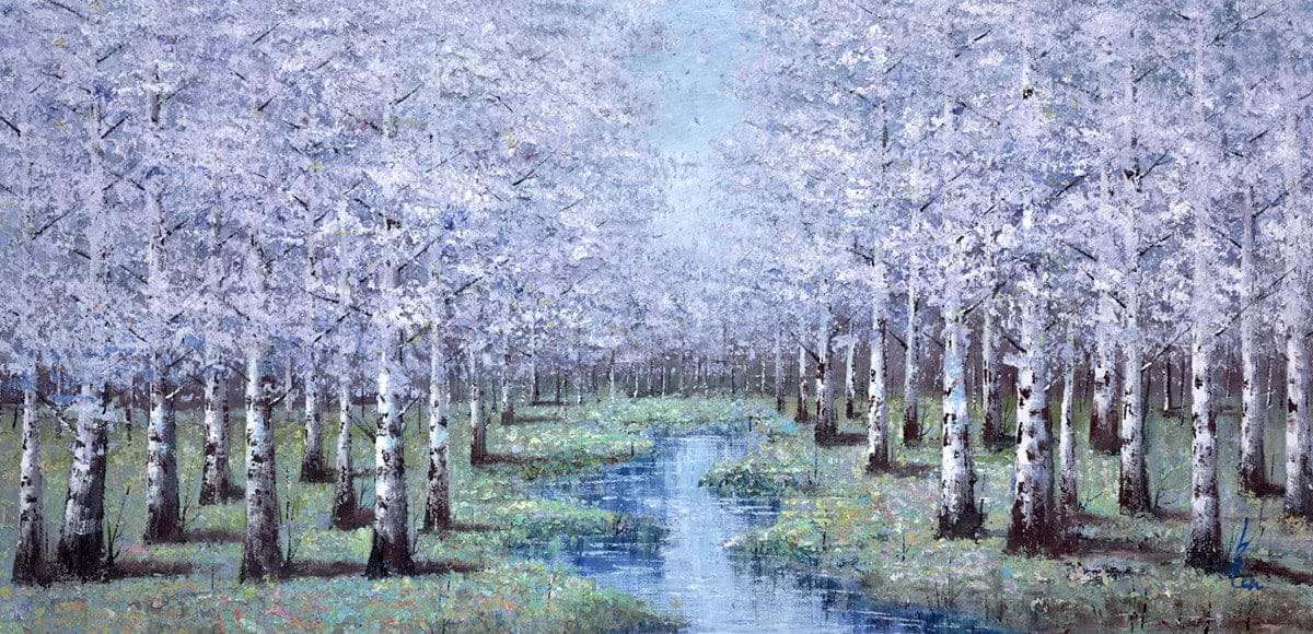 Surrounding Silver Birches