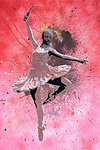 Ballerina Molotov (Red & Pink)