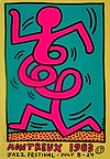 Poster for Montreux Jazz Festival (Pink)