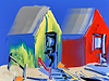 Two Beach Huts