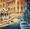 Brollies and Boats - Venice