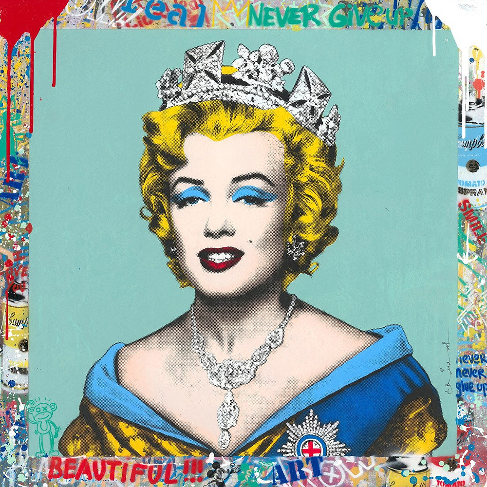 Queen Marilyn - Blue