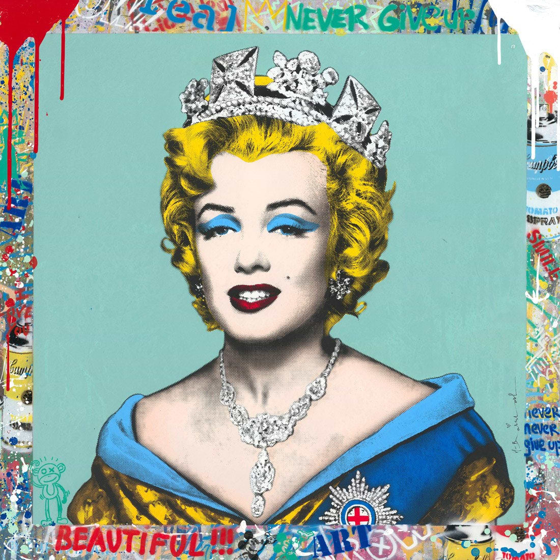 Queen Marilyn - Blue