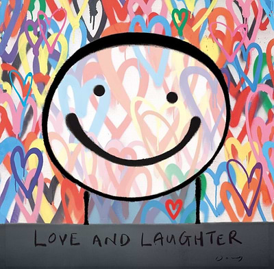 Love and Laughter (Framed)