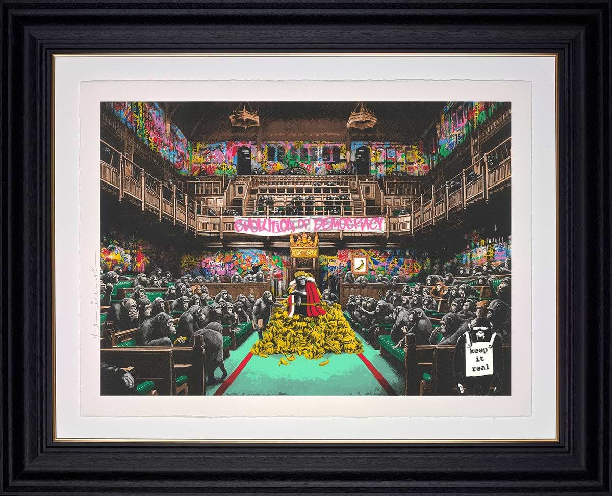 Swinging The Truth | Mr. Brainwash - Clarendon Fine Art