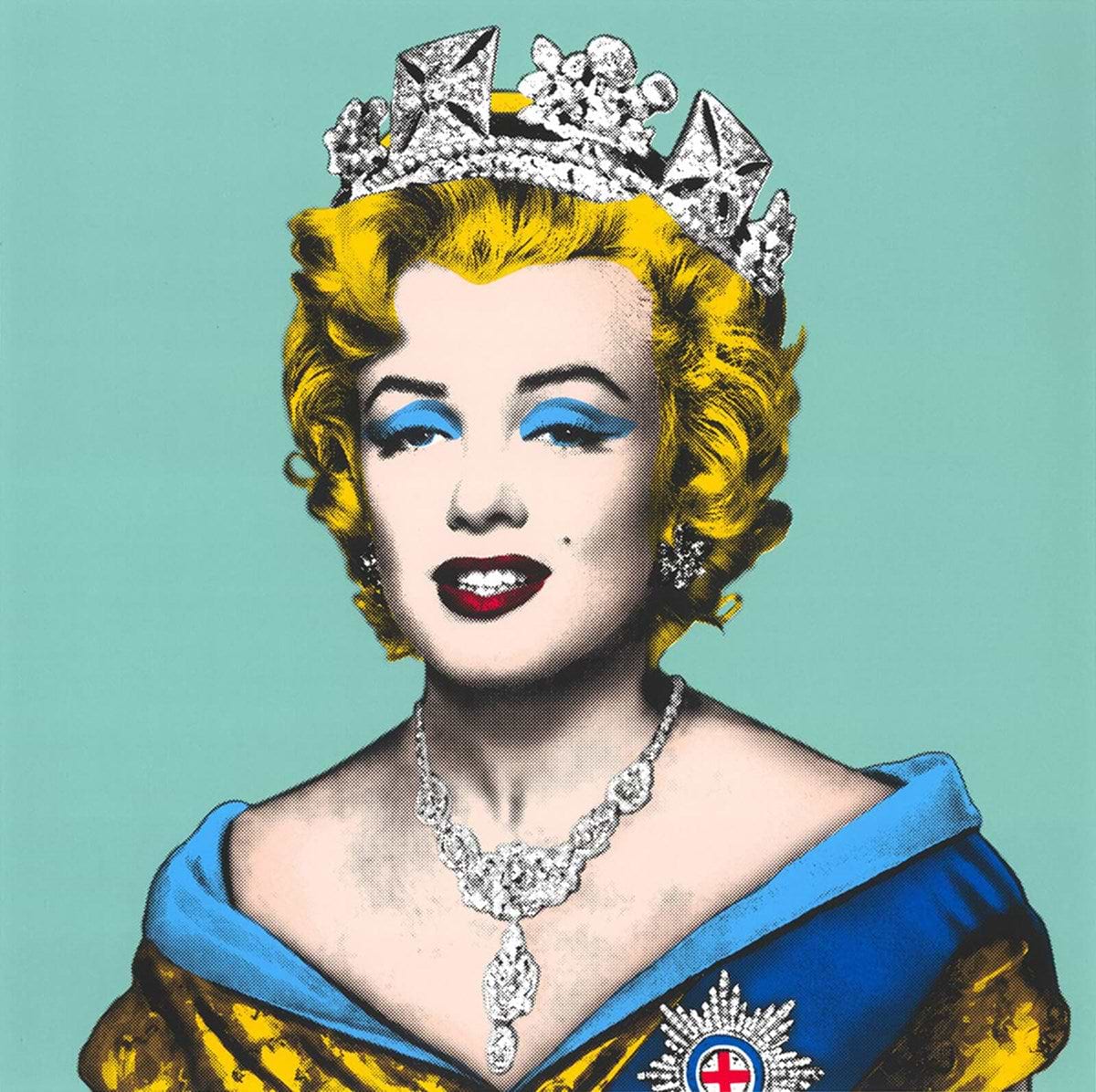 Queen Marilyn (Blue) | Mr. Brainwash – Clarendon Fine Art