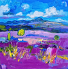 Purple Landscape with Ben Lomond