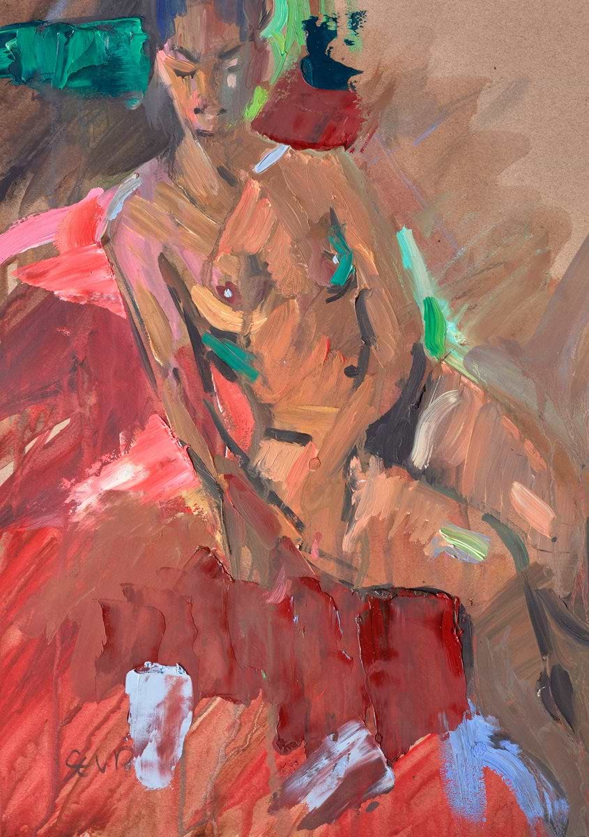 Seated Nude