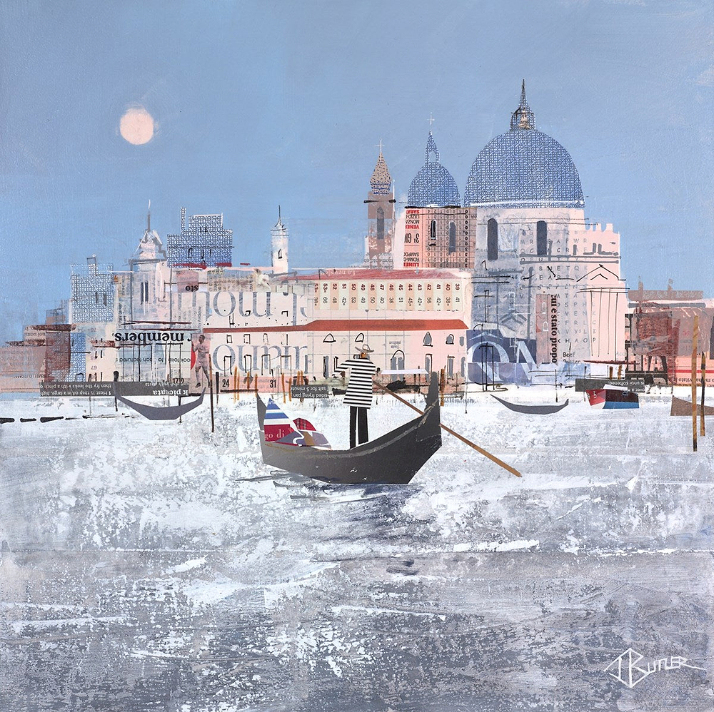 Moonlit Gondola (Study)