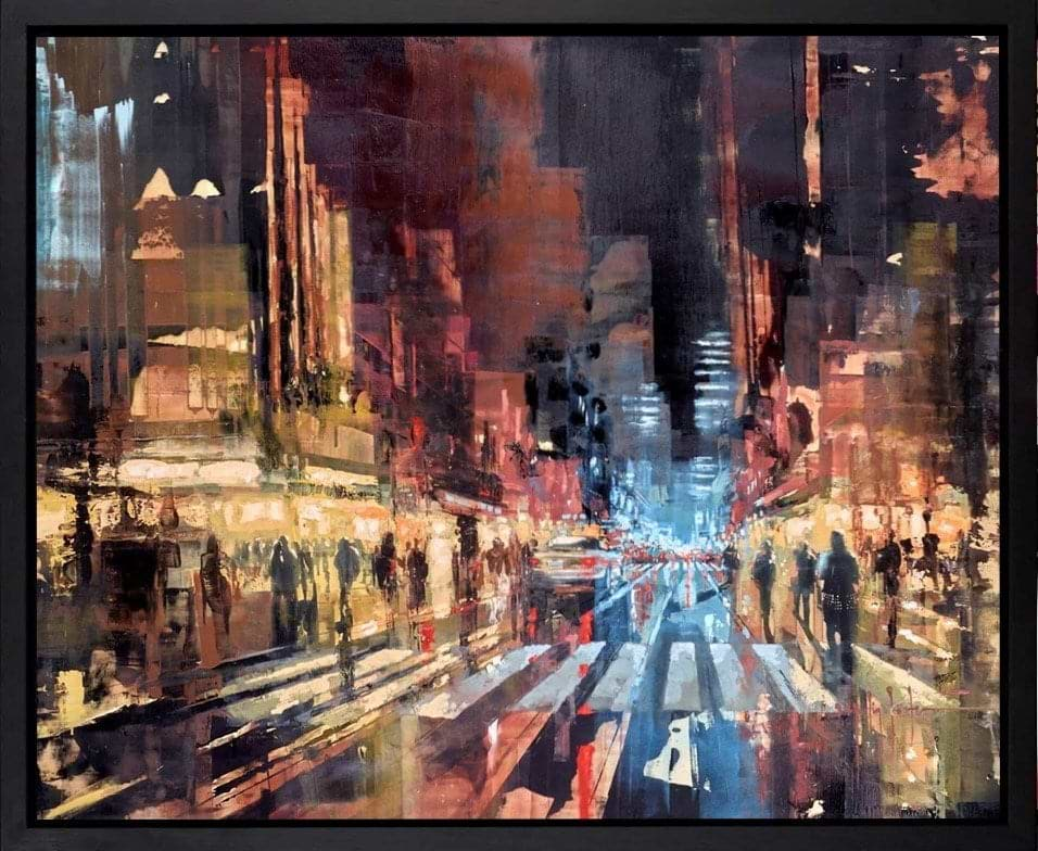 New York- The Light Rises II | Martin Köster - Clarendon Fine Art