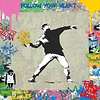 Banksy Flower Thrower