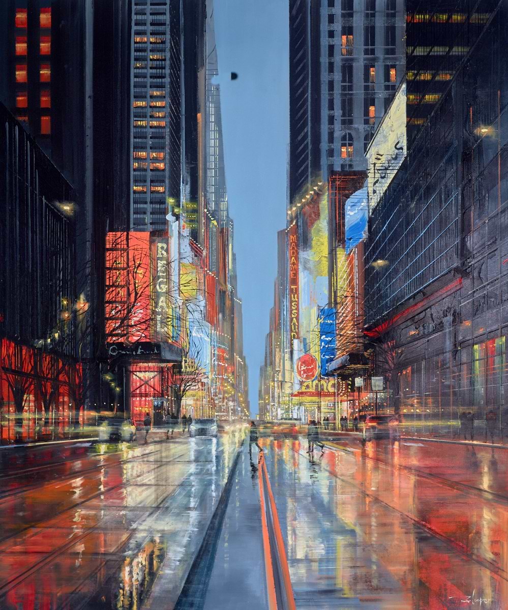 Midtown Lights | Ziv Cooper – Clarendon Fine Art