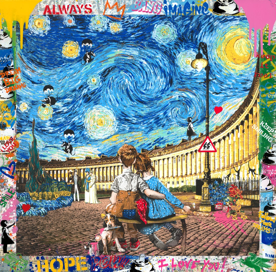Dreaming Of A Starry Night | Mr. Brainwash - Clarendon Fine Art