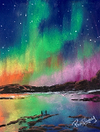 Colourful Night Sky
