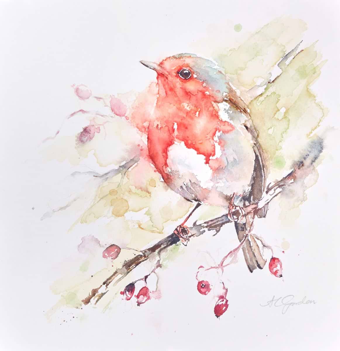 The Gardener's Friend - A Little Robin