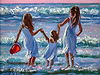 Frolicking in the Surf