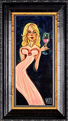 Rose All Night (Framed)