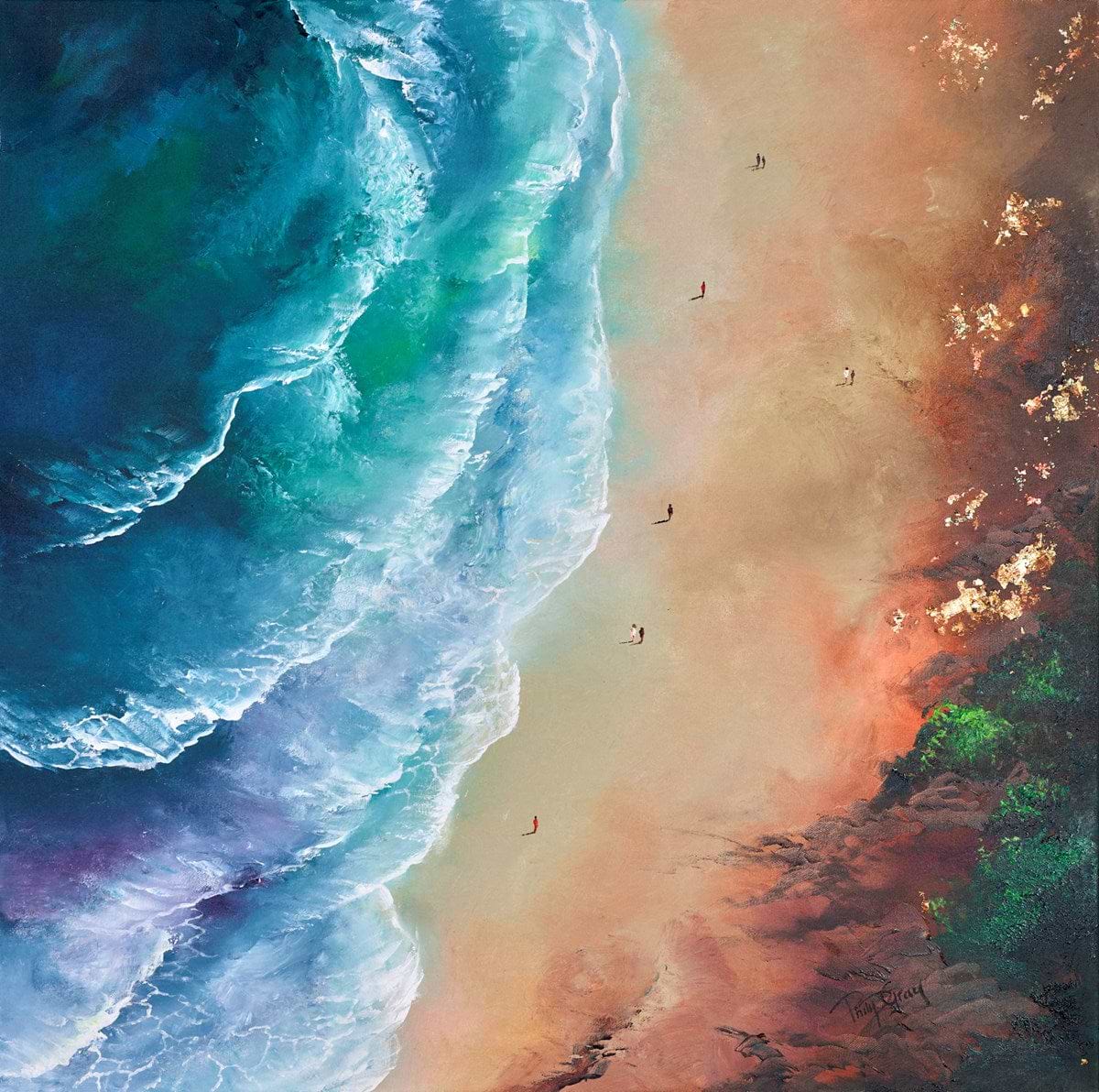 Strolling Along The Shoreline