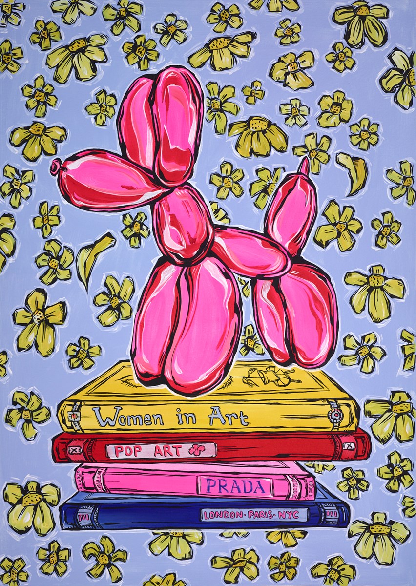 Pink Balloon Dog