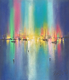 Sailing Towards Harbour Lights