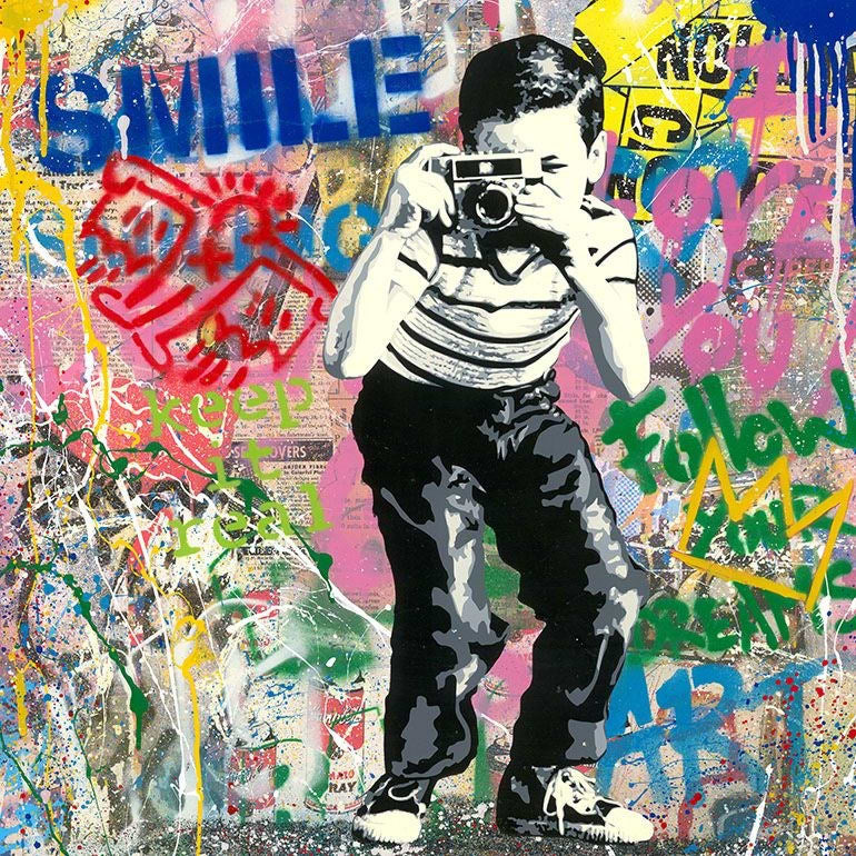 絵画 BIG SMILE Photo by 駕籠真太郎 (@shintarokago1969) · August 30, 2025