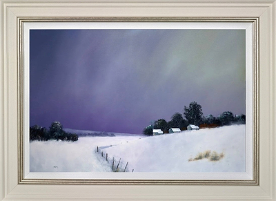 Moorland Snows (Framed)