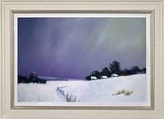 Moorland Snows (Framed)